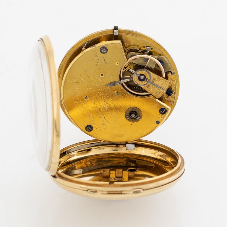 Pocket watch, John Cross, 46 mm.