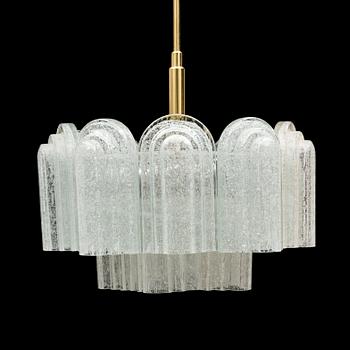 a Ceiling lamp by Doria Lichtenwerken, Austria, 1960/70s.