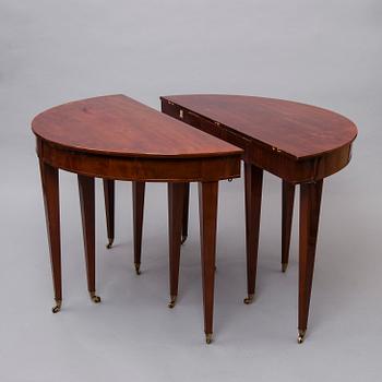 MATBORD, "tusenfoting" gustaviansk stil, 1800-tal.