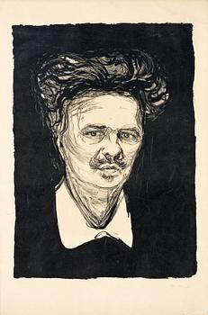 444. Edvard Munch, "August Strindberg".