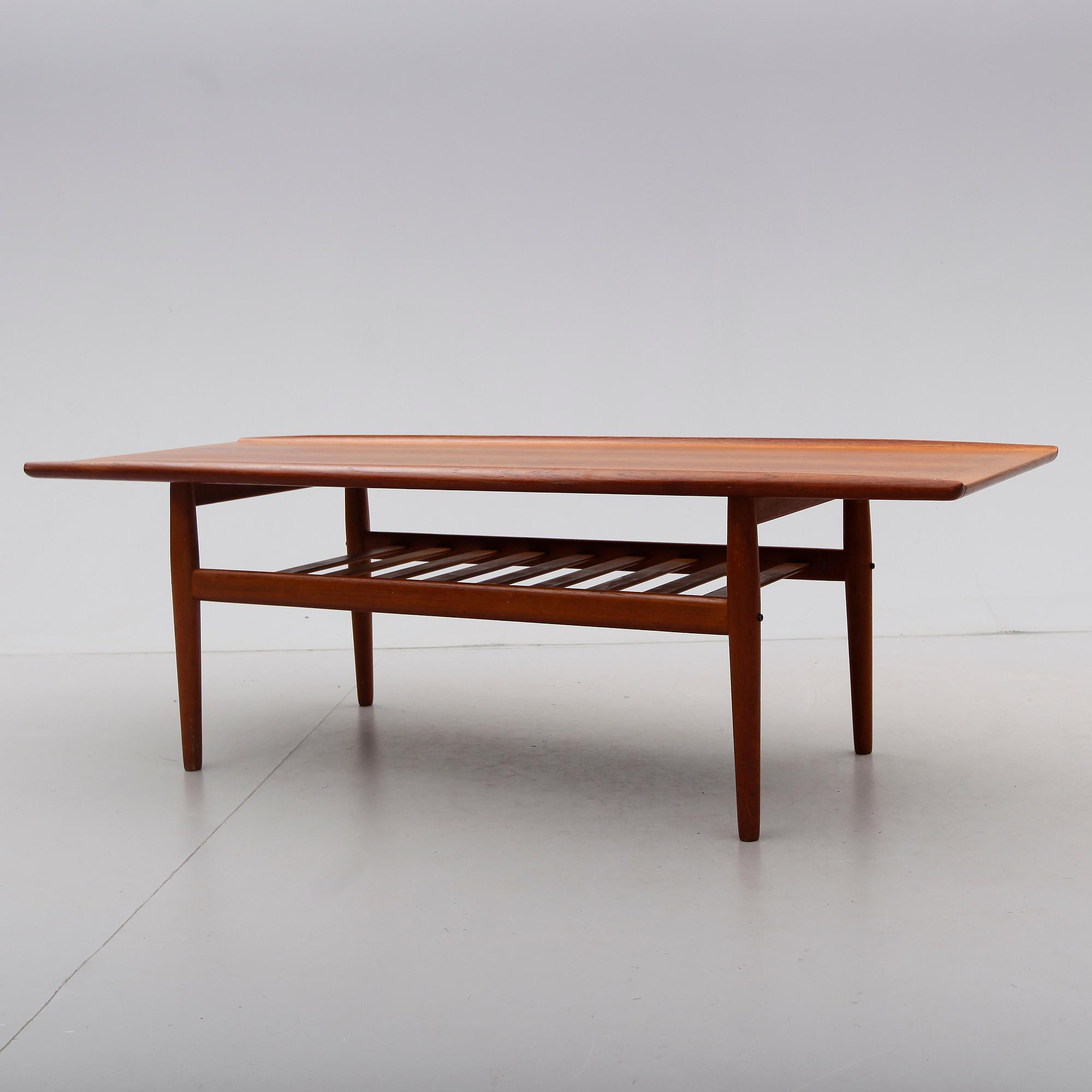 SOFFBORD, Grete Jalk, Glostrup möbelfabrik, Danmark, 1960-tal.