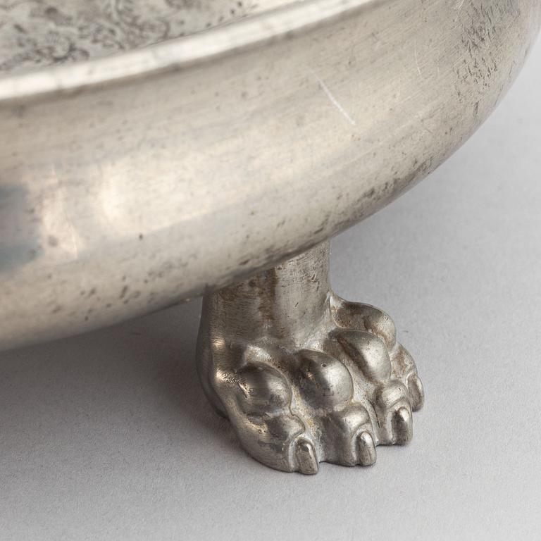 Anna Petrus, a pewter bowl, Svenskt Tenn, Stockholm, 1930.