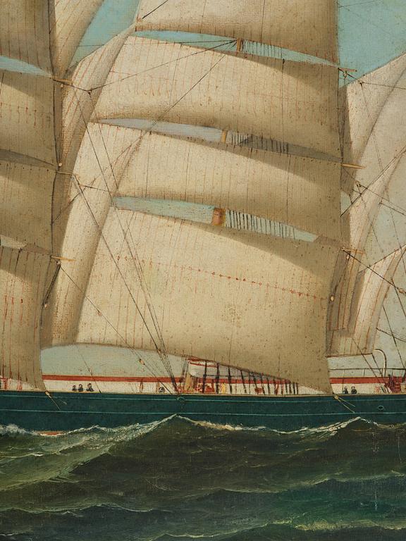 Antonio Jacobsen, the three-masted barque "Doris Brudersen".