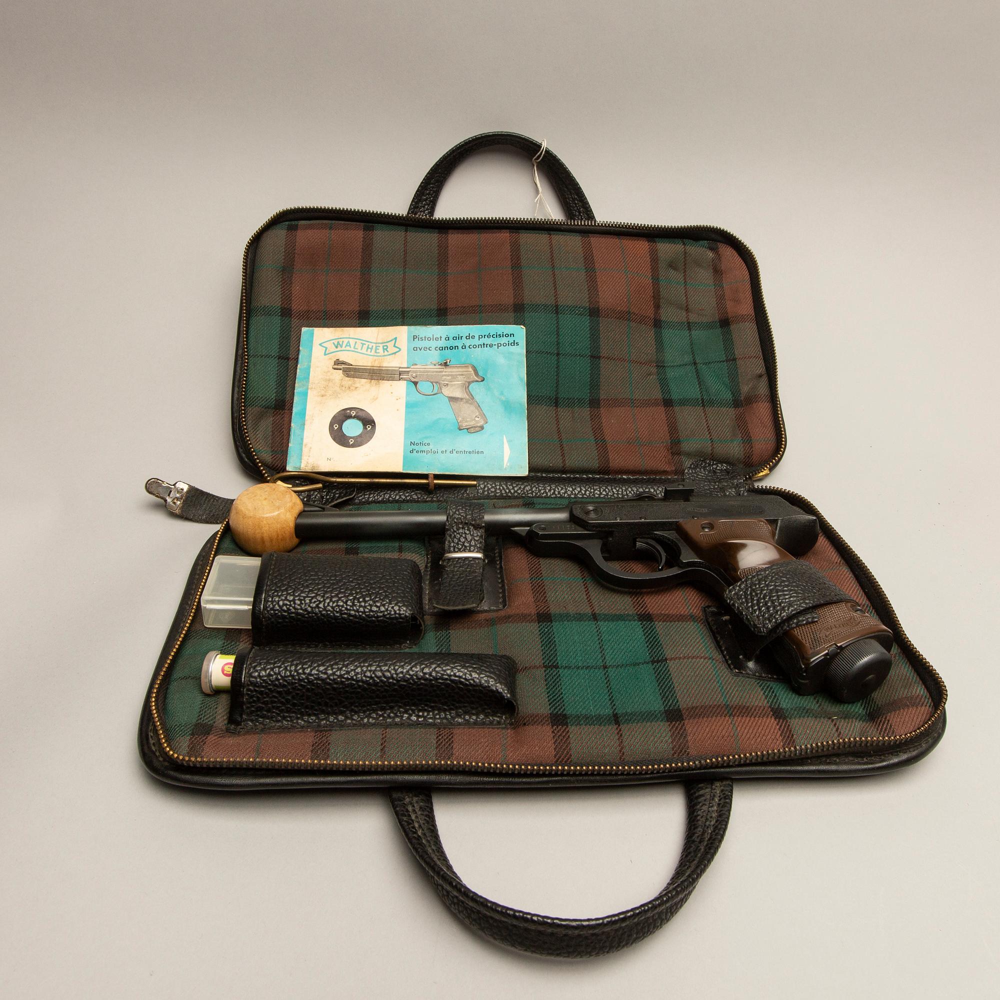 Luftpistol, Walther LP 53, Tyskland, 1900-talets andra hälft.