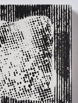 Steve di Benedetto, akryl på duk, signerad och daterad 1990 a tergo.