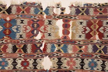 An Antique Mut kilim, central Anatolia, c. 166 x 100 cm .