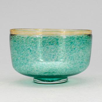 SKÅL SAMT VAS, glas, Bertil Vallien, Kosta, 1900-talets slut.