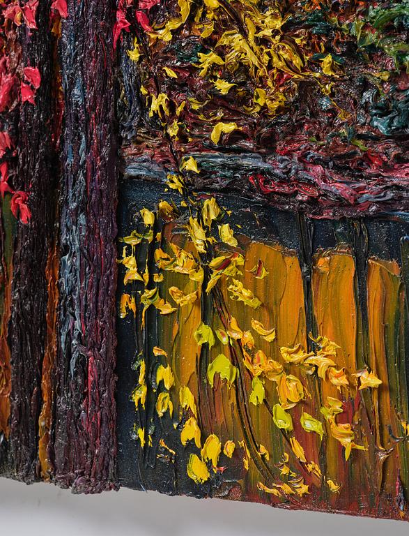 Robert Terry, "Pink + Yellow Trees".