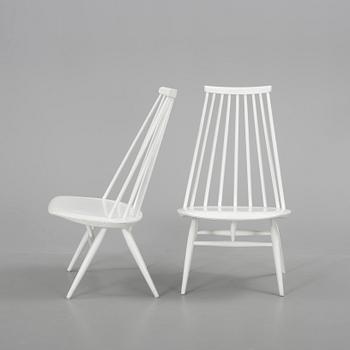 STOLAR, ett par. Mademoiselle, Ilmari Tapiovaara, Edsbyverken, 1961.