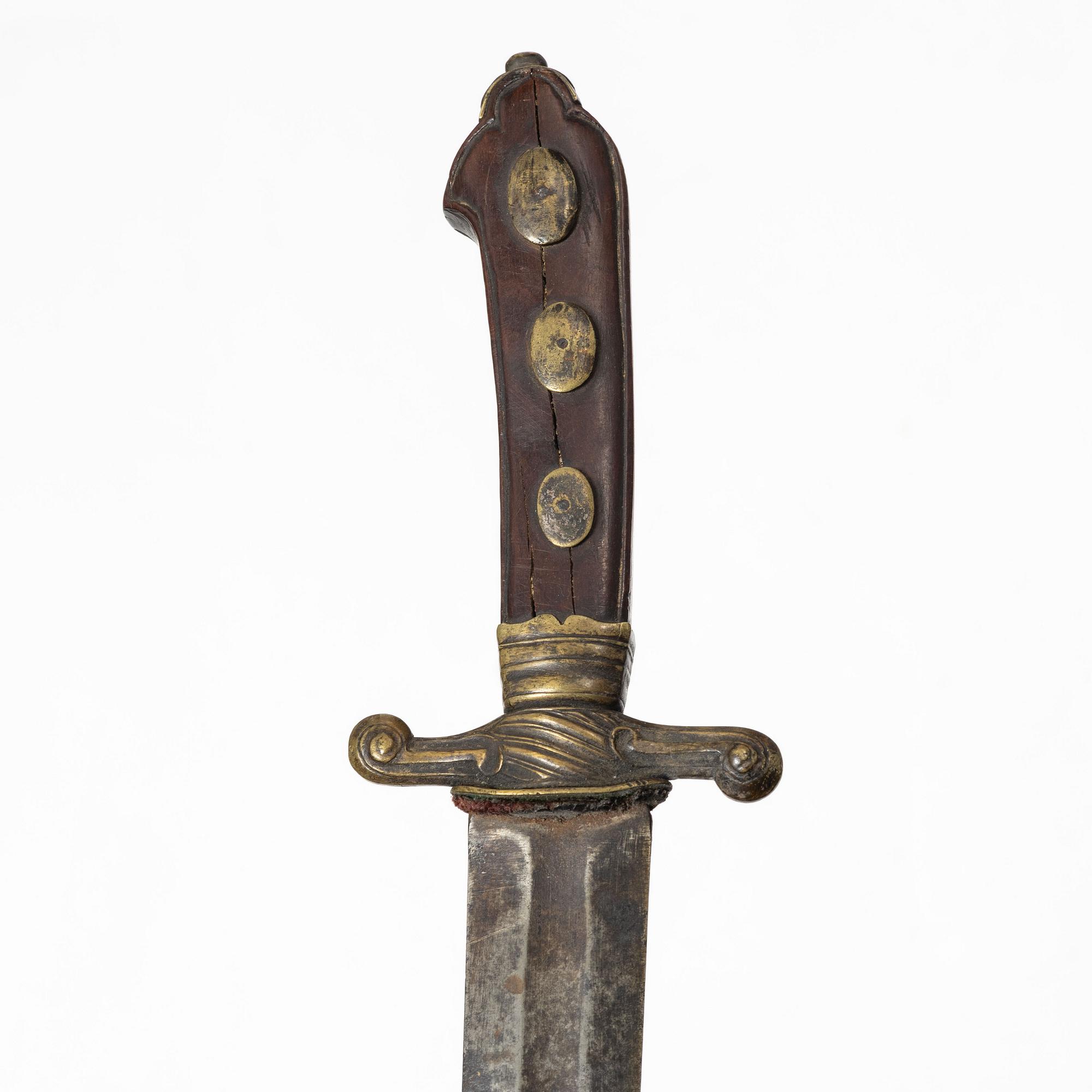 Hunting sword, 18th century.