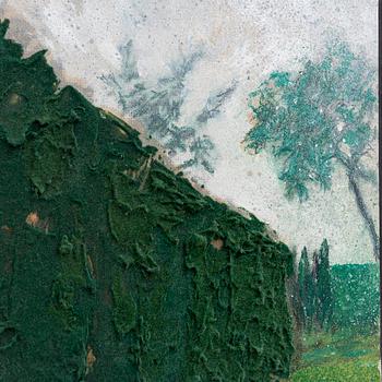 Ivor Abrahams, mixed media signerad och daterad (?).