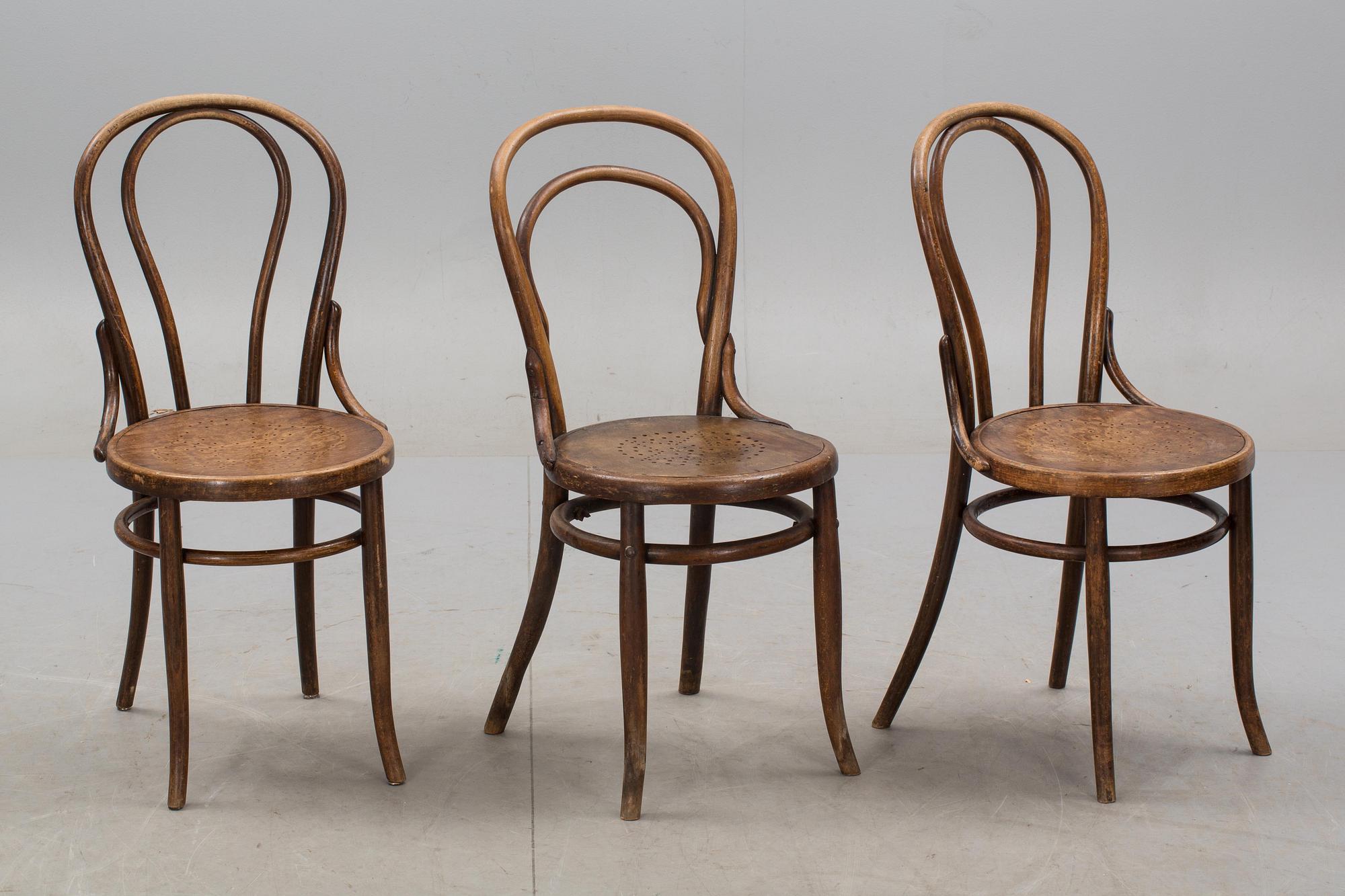 STOLAR, 4+2 st snarlika, bl a Fischel, 1900-talets början.