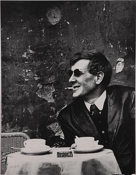 PAUL WUNDERLICH, mapp med 4 färglitografier samt 3 fotoseriegrafier av Karin Szekessy, sign o numr 14/60.