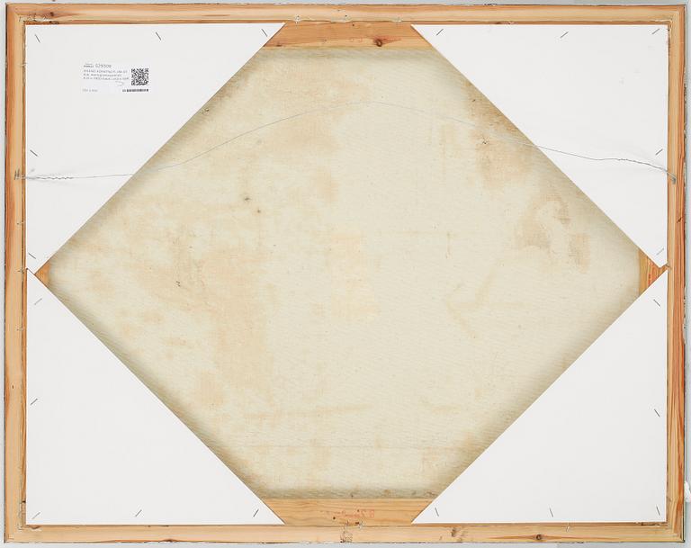 OKÄND KONSTNÄR, olja på duk, monogramsignerad A.O-n, 1900-talets andra hälft.