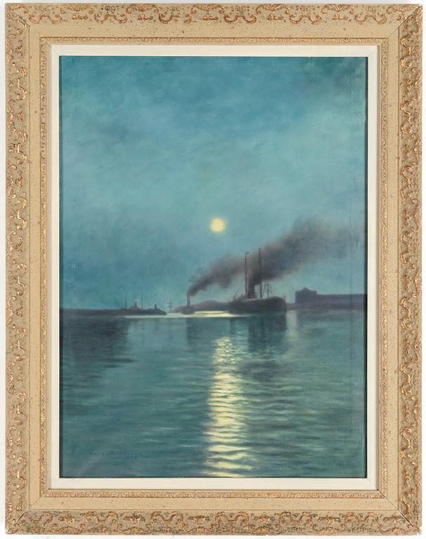 KARL "XYLOGRAFEN" ANDERSSON, olja på duk, signerad och daterad 1920.