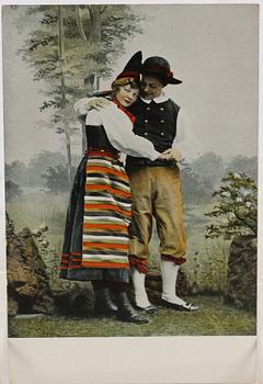 PARTI VYKORT, BREV MM, 1900-tal.