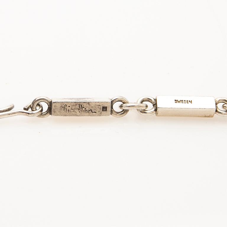 Wiwen Nilsson, armband, sterlingsilver, Lund, 1940.