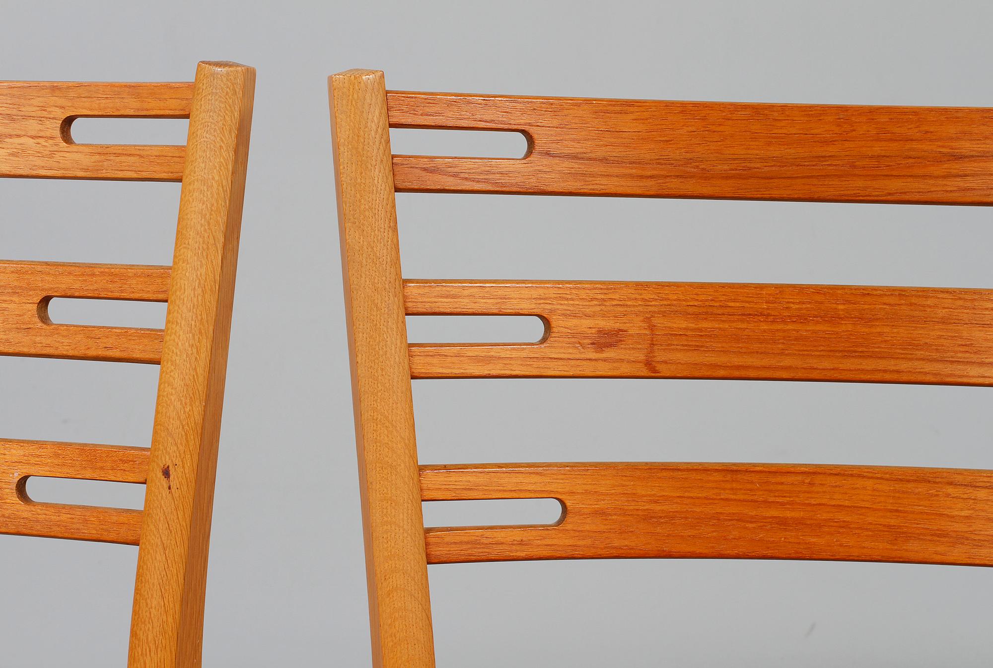 STOLAR, 7 st, Sibast Furniture, Danmark, 1900-talets mitt.