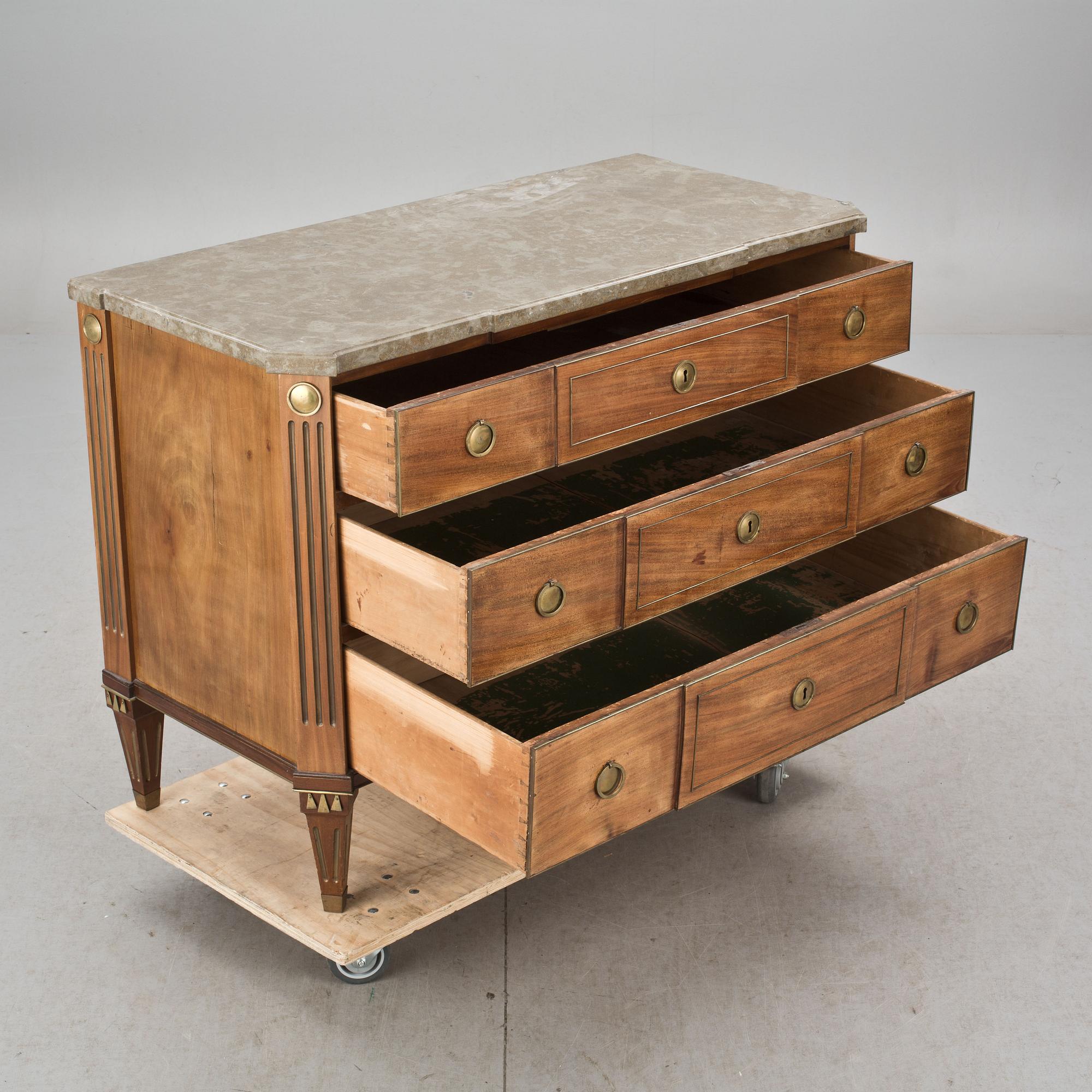 BYRÅ, gustaviansk stil, 1900-talets början.