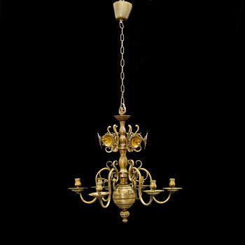 TAKKRONA, barock, 1700-tal, höjd 55 cm.