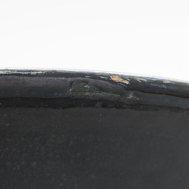 Birger Kaipiainen, a decorative ceramic plate signed Kaipiainen Arabia.