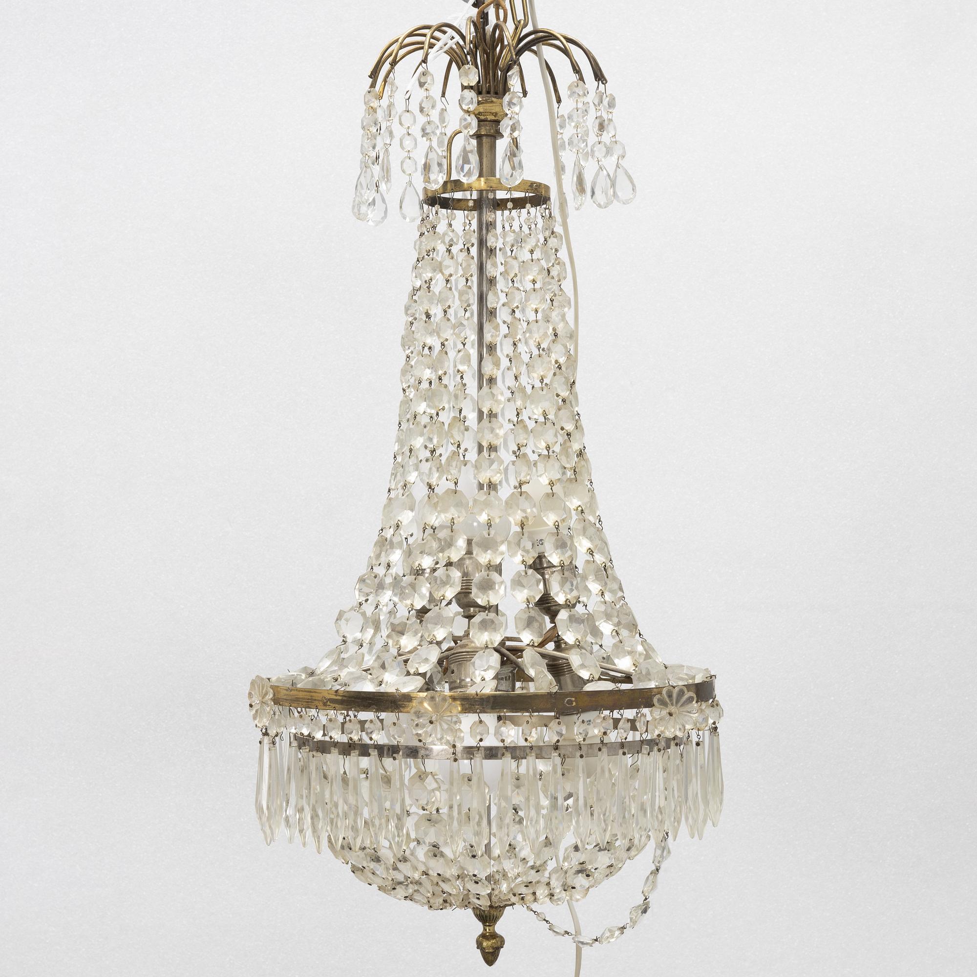 A chandelier, first half of the 20th Century.