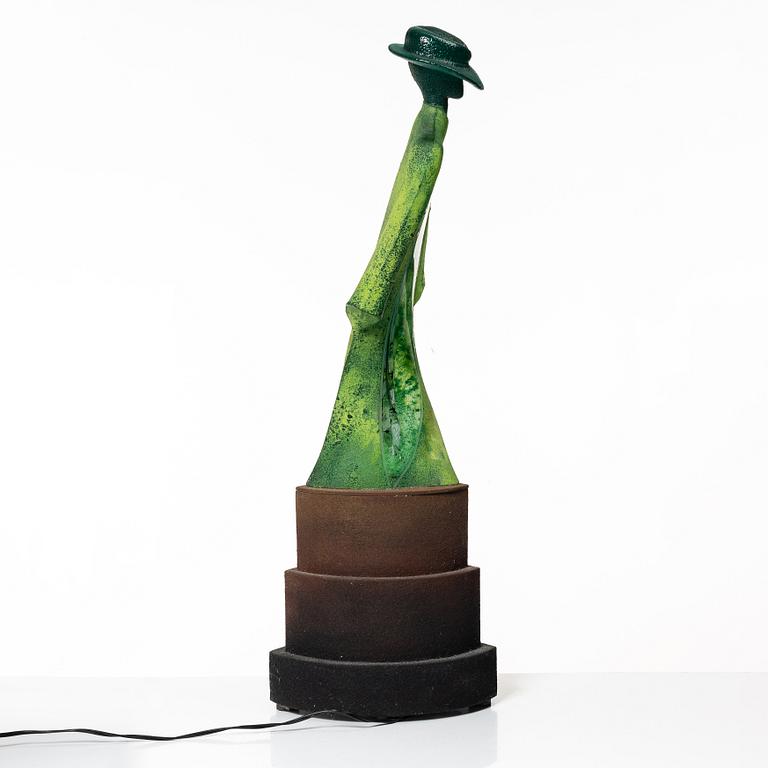 Kjell Engman, 'Man in Trenchcoat/Catwalk', Kosta Boda.