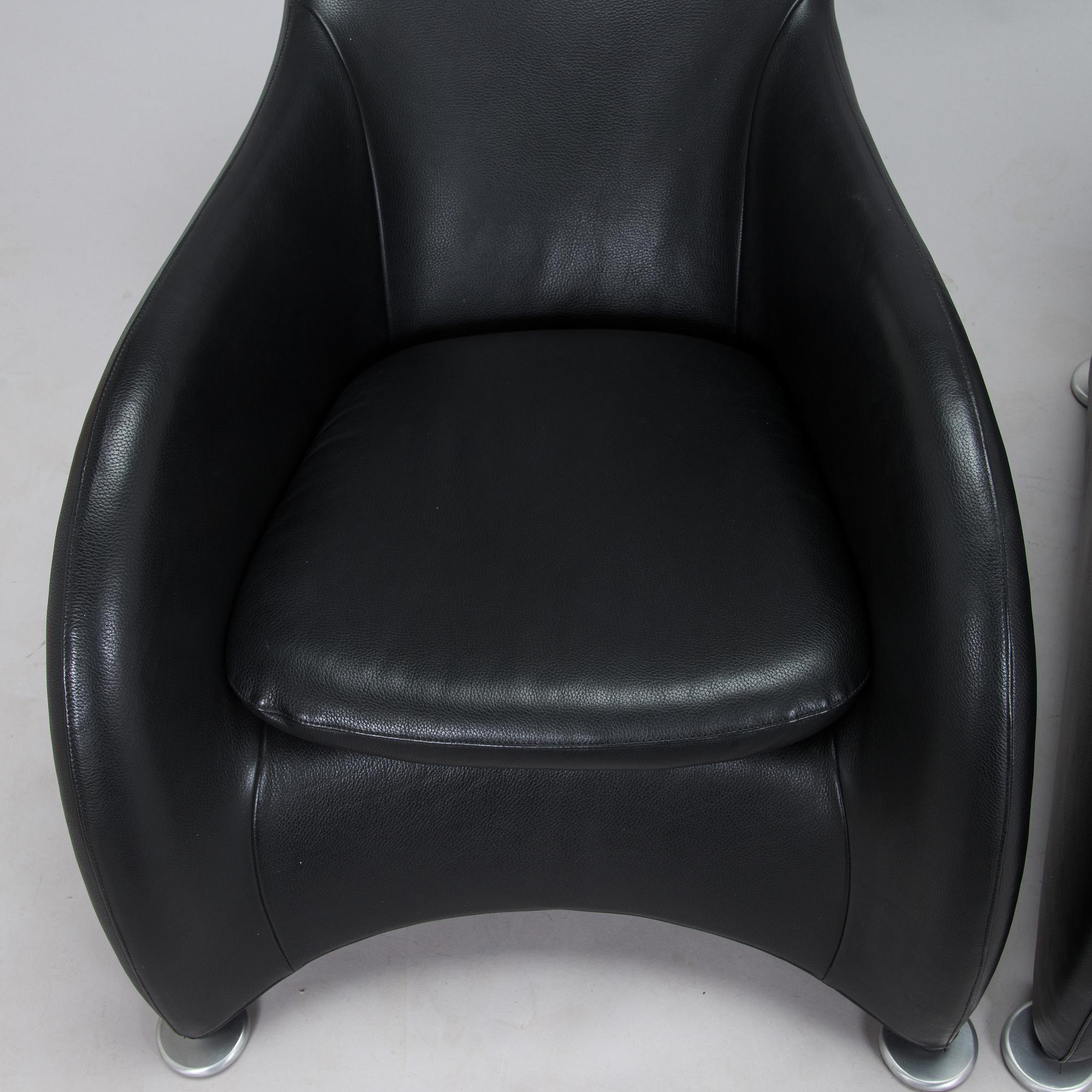 Gerard van den Berg, nojatuolitpari, "Loge", Montis, Alankomaat, myöhäinen 1900-luku.