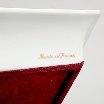 HERMÈS, a porcelain ashtray.