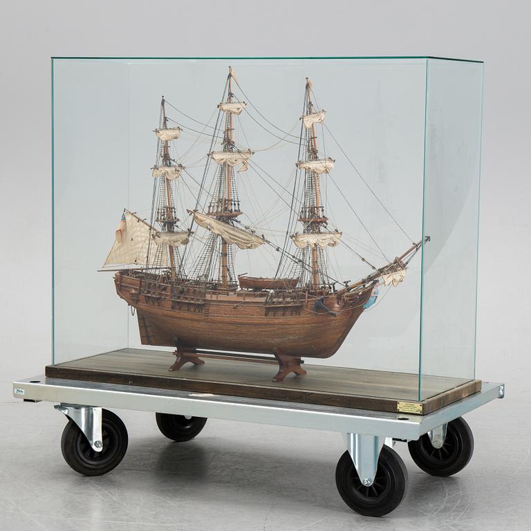 Skeppsmodell, "Bounty", 1900-talets andra hälft.