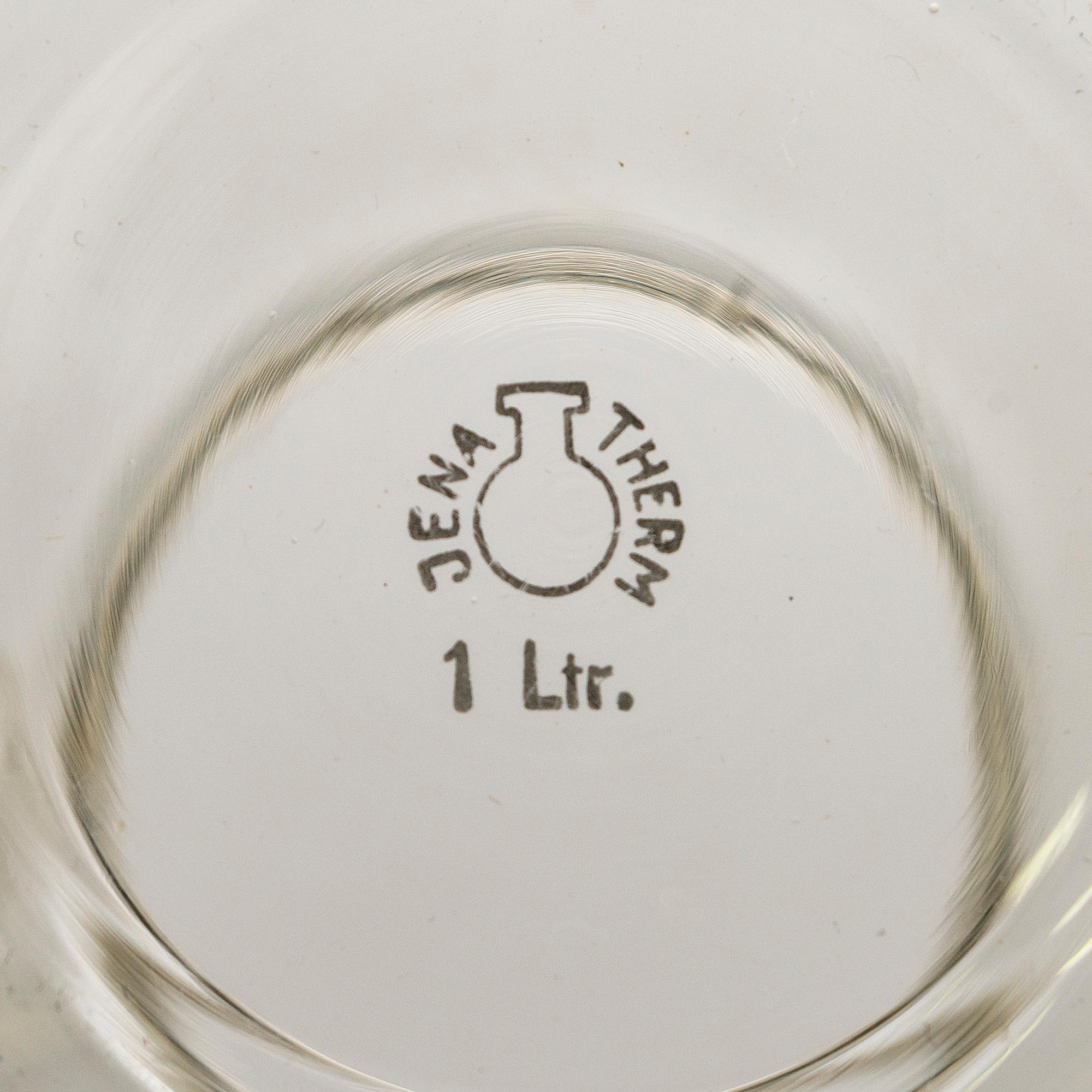 WILHELM WAGENFELD, 16-piece 1930/40's teaset for Jenaglas, Paltex, Schott Mainz.