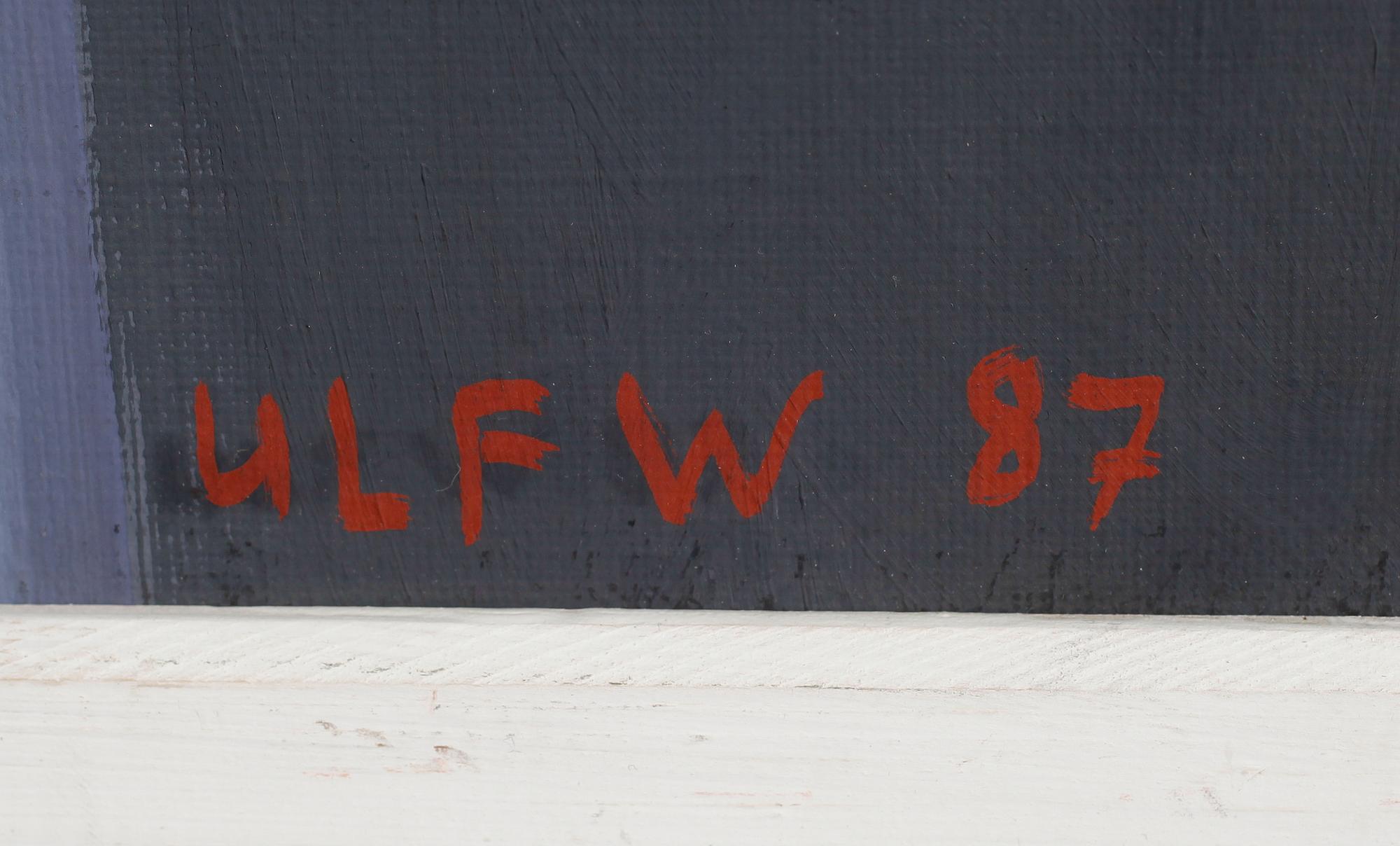 ULF WAHLBERG, olja på duk, signerad och daterad -87.