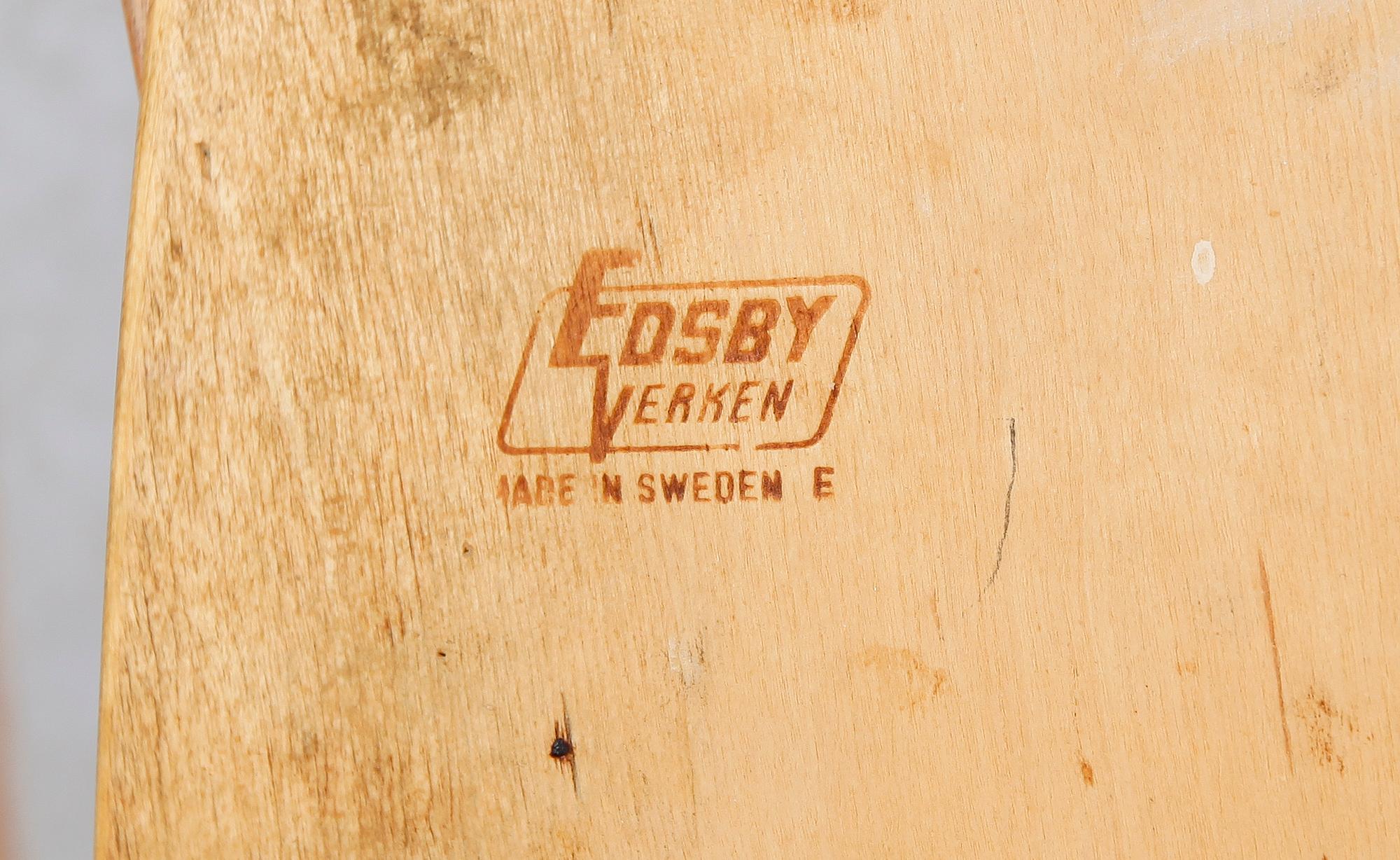 STOLAR, 4 st, "Fanett", Ilmari Tapiovaara, Edsbyverken, 1900-talets andra hälft.