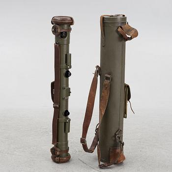 Rangefinder with accessories, M/1938. Used by the Mobile Coastal Artillery, no. 58866, Sweden.