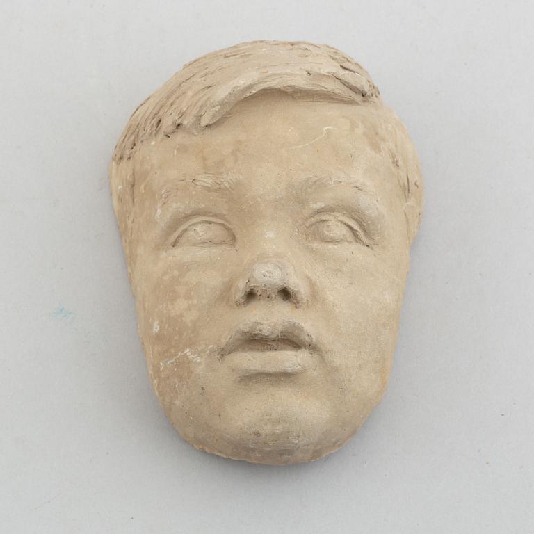 Nils Möllerberg, Skulptur förlaga till Barnansikte.