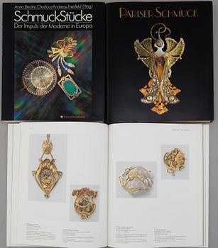 BOOKS, 5 vol. About Jewelry.