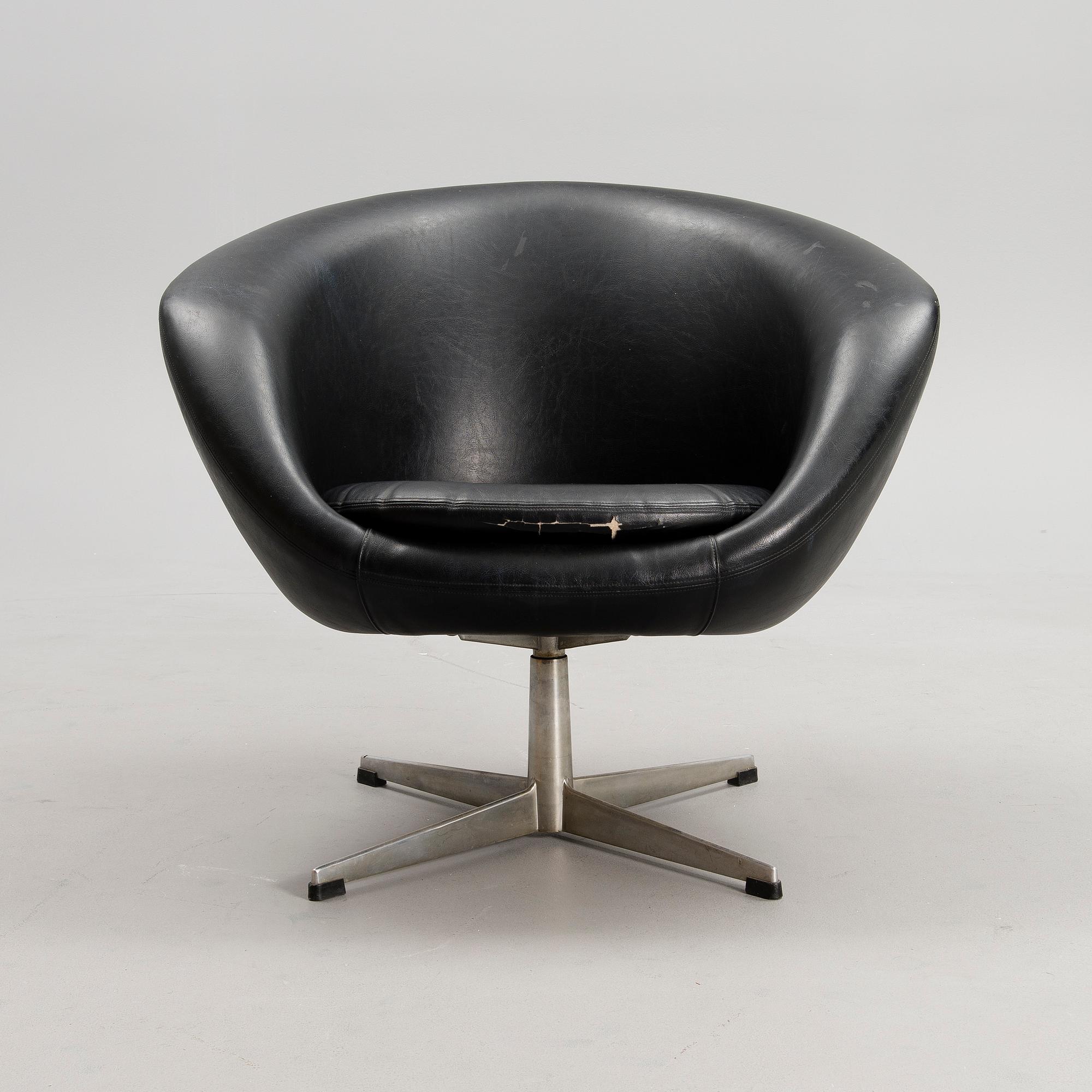 NOJATUOLI, "Rondo", S.M. Wincrantz Möbelindustri, Skövde, Ruotsi 1960-luku.