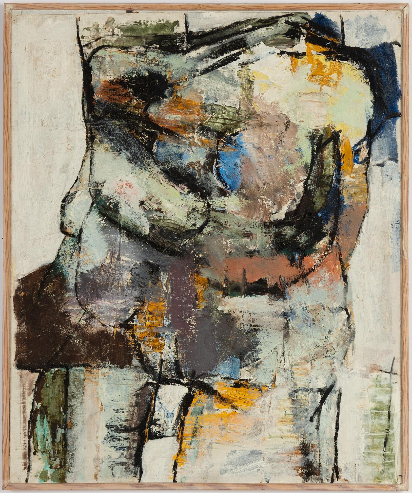 Anders Bruno Liljefors, oil on canvas, not signed.
