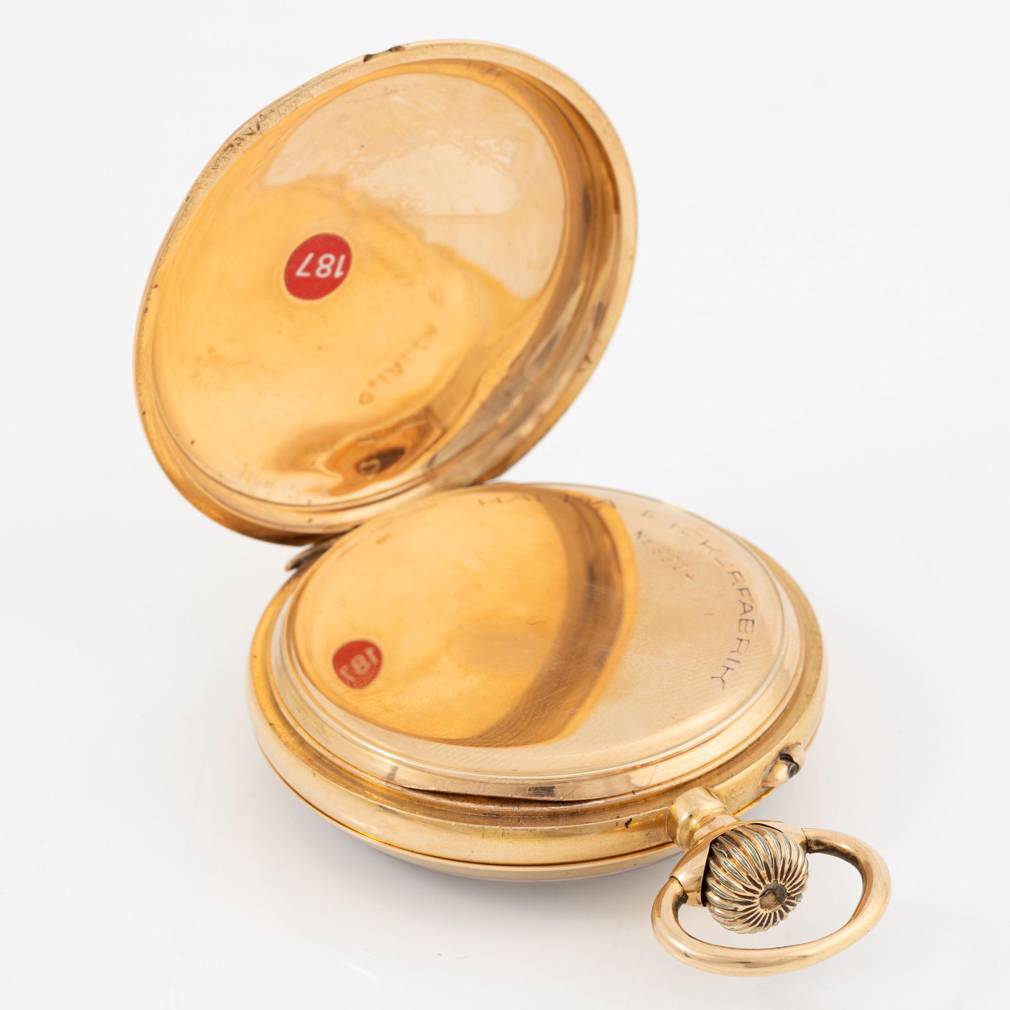 Halda, pocket watch, 50 mm.