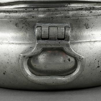 GRÖTSKÅL, tenn, otydliga stämplar, 1800-tal.