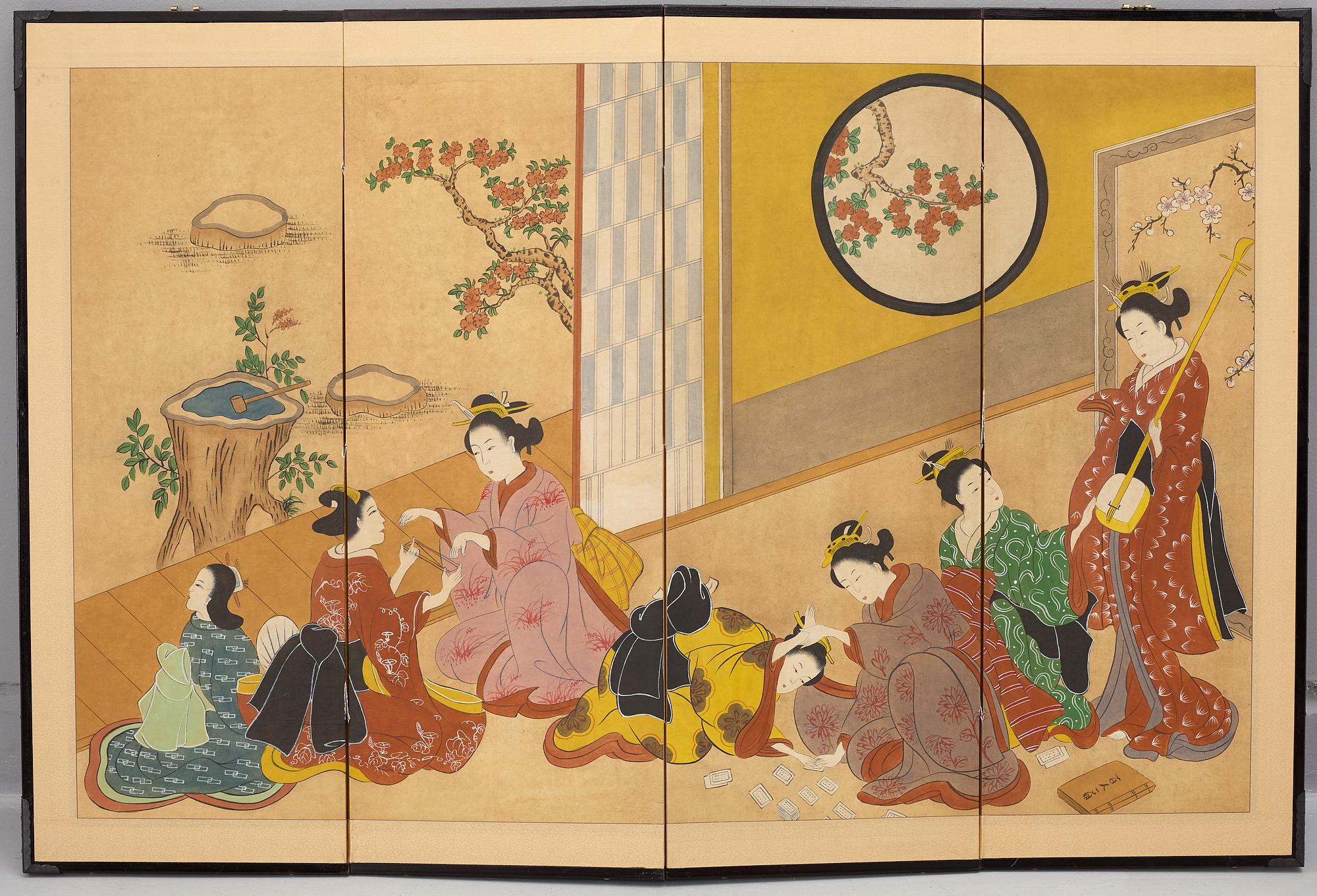 Screen, Japan, second half of the 20th century.