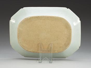 FAT, kompaniporslin. Qing dynastin, Qianlong (1736-95).