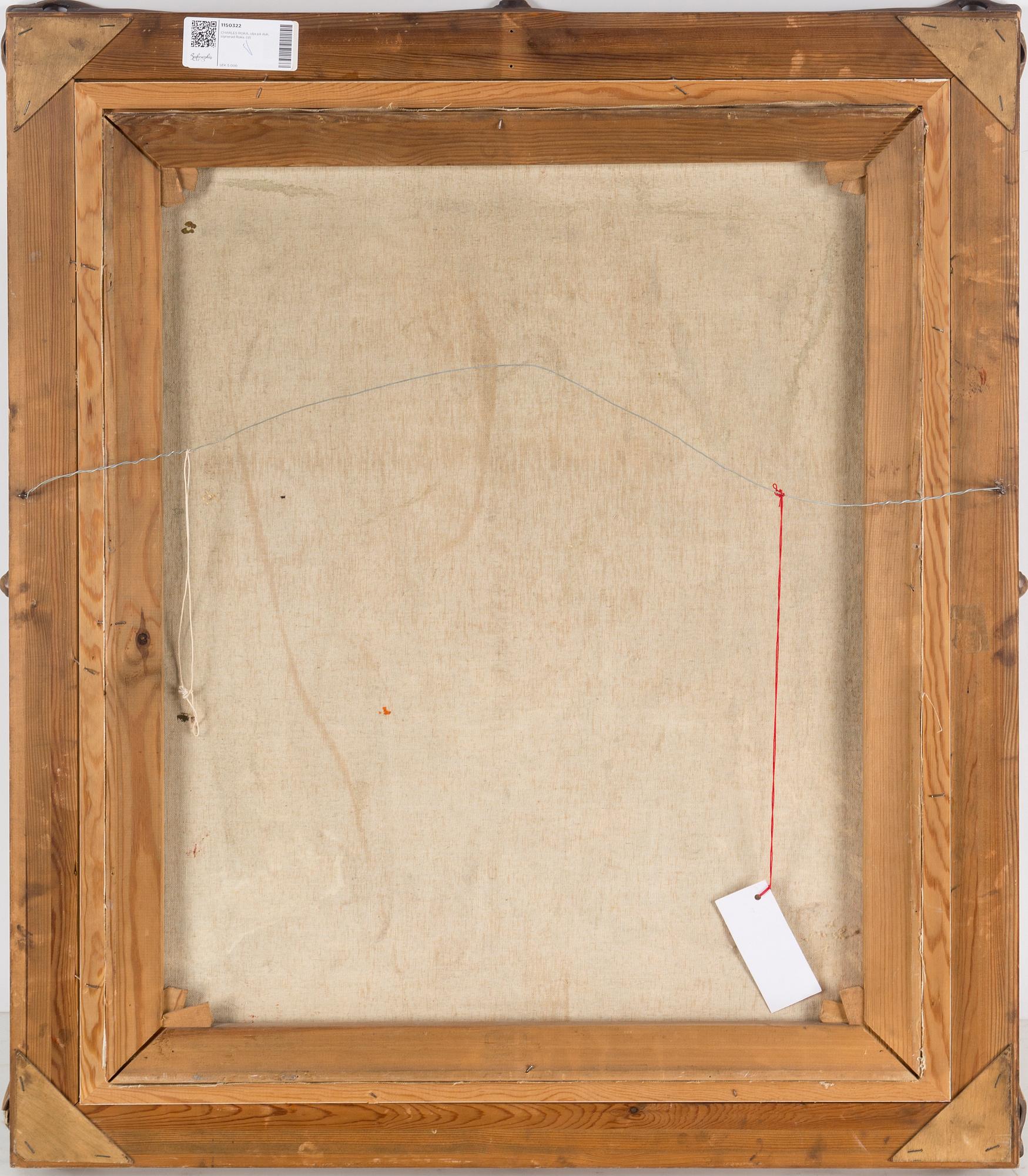 CHARLES ROKA, oil on canvas, signed Roka.