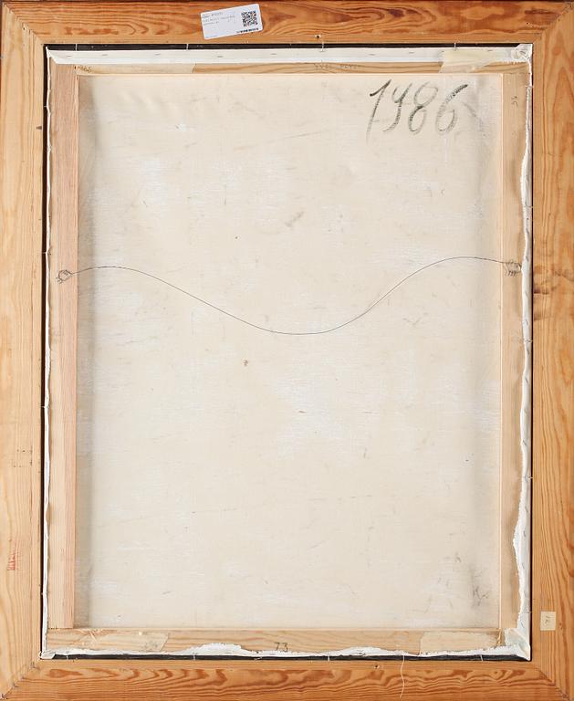 YVES POYET, olja på duk, signerad.