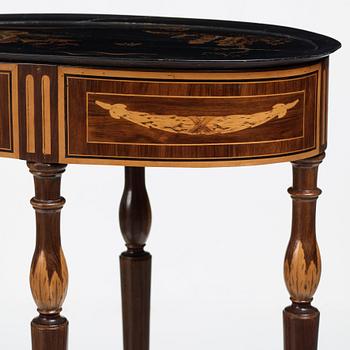 BORD, av Georg Haupt (mästare i Stockholm 1770-1784), ej signerat, Gustavianskt.