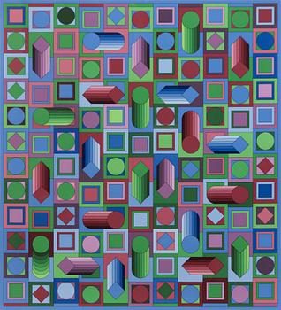Victor Vasarely, "Hyram".
