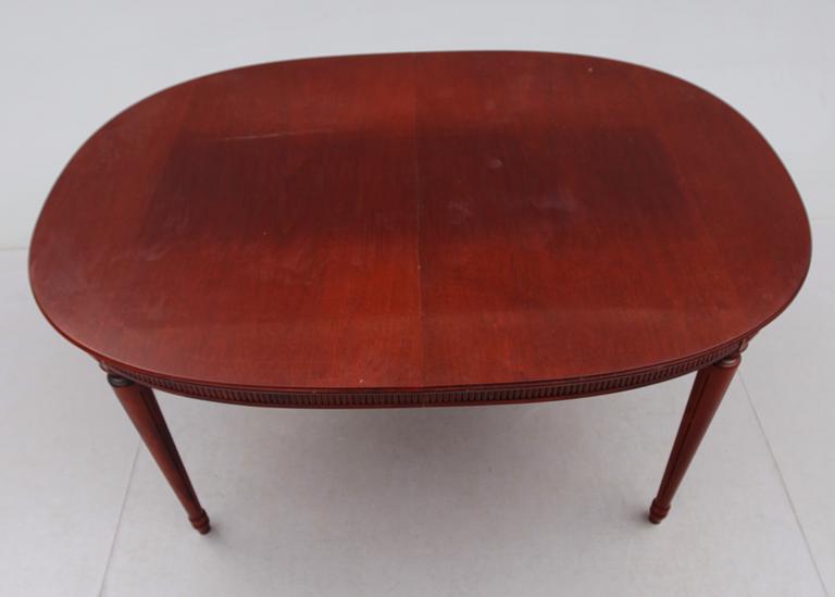 MATGRUPP, 5 delar, gustaviansk stil, 1900-talets andra hälft.