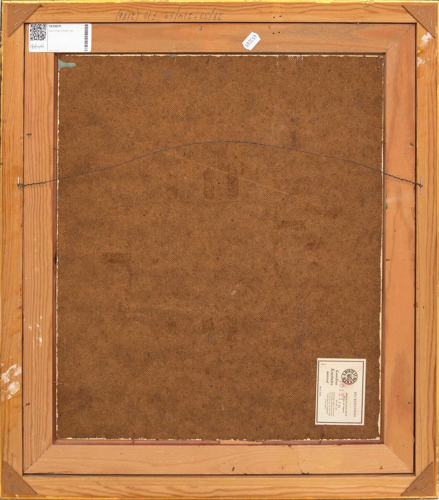 Owe Zerge stilleben.