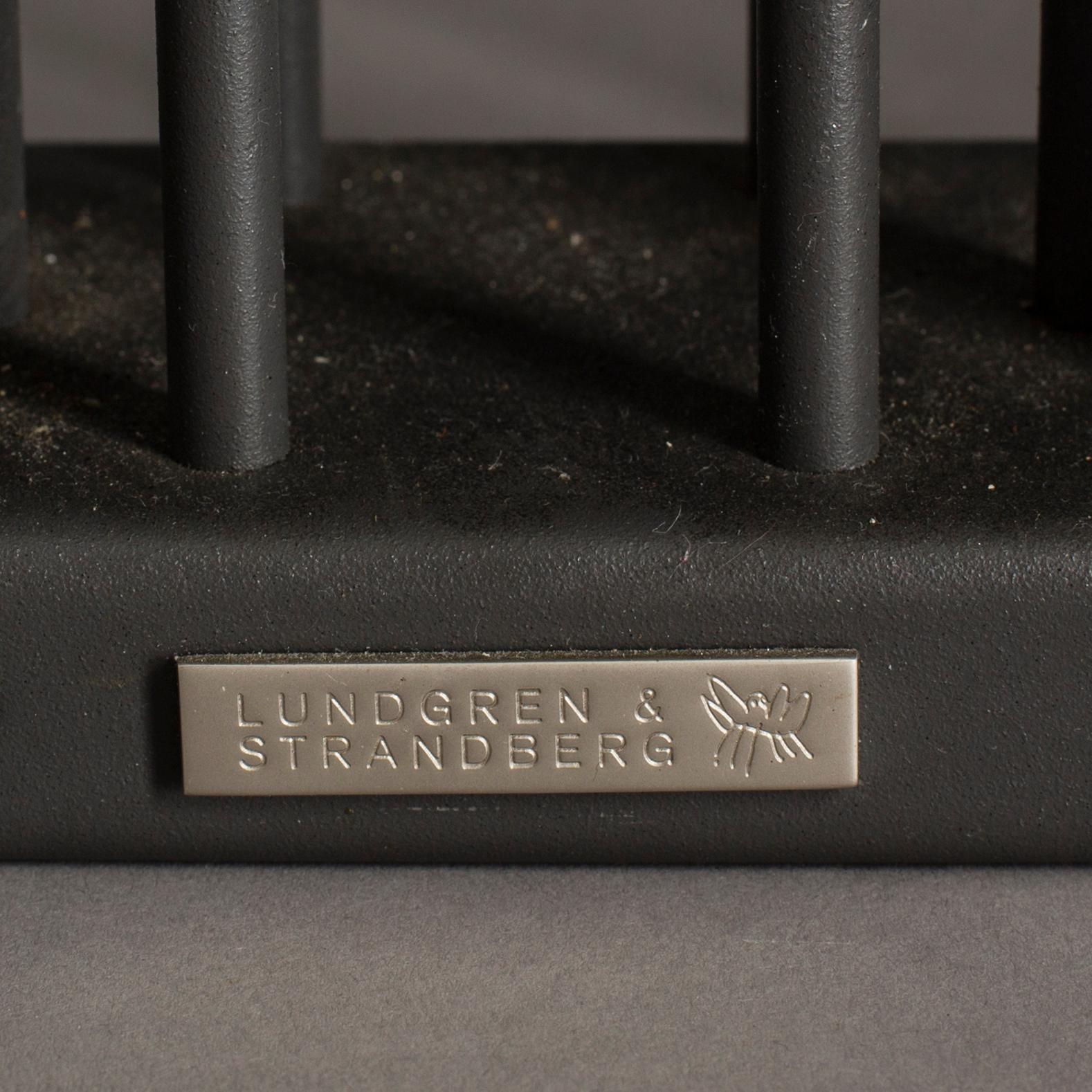 ELLJUSSTAKE/ADVENTSLJUSSTAKE, ett par, "Elflugan", Lundgren & Strandberg.