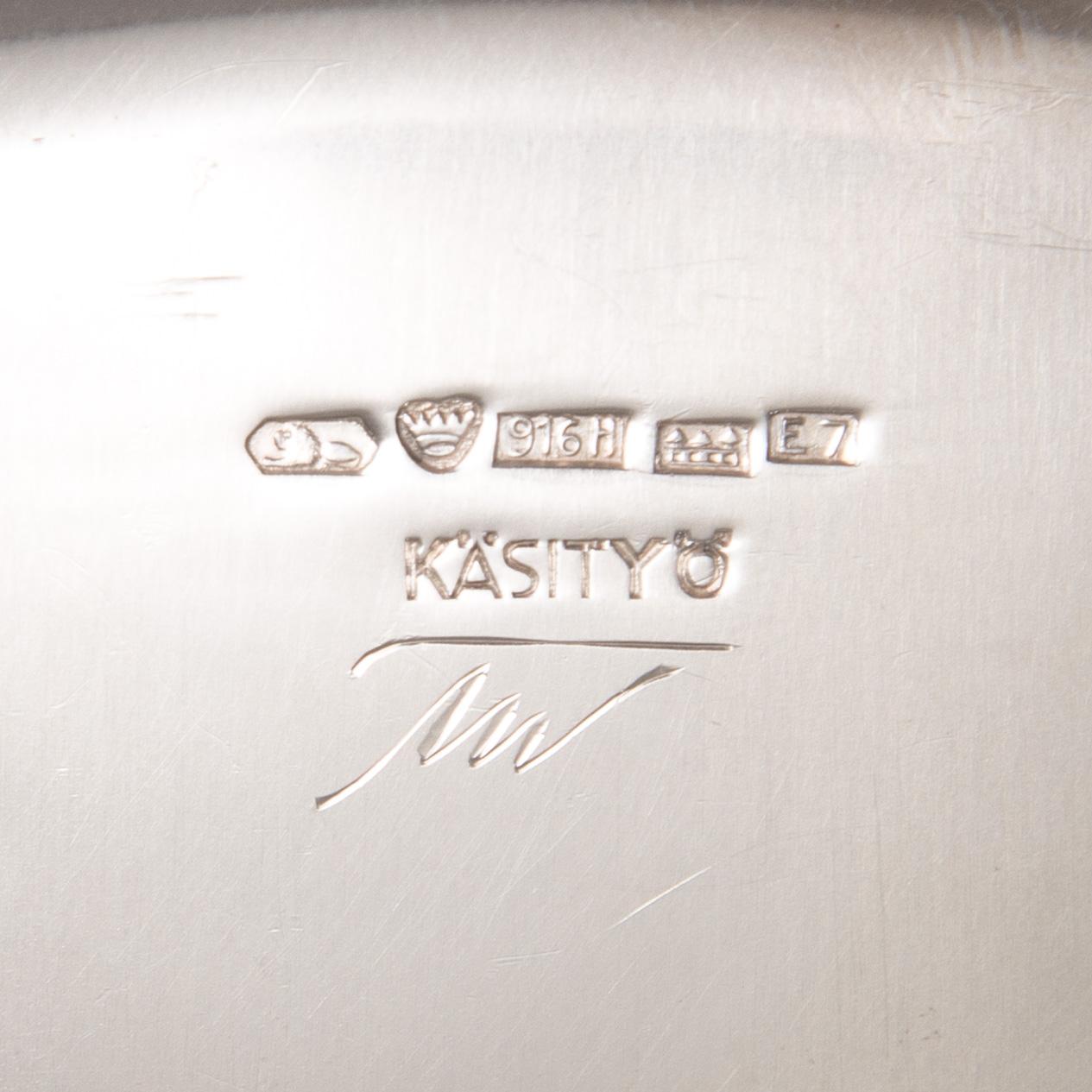 TAPIO WIRKKALA, MALJA, sterling silver, signerad TW Kultakeskus 1958.